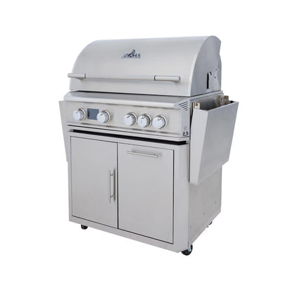 Blaze - Grill Cart for LTE PRO 32-Inch Gas Grills - BLZ-4LTEPRO-CART-LTSC