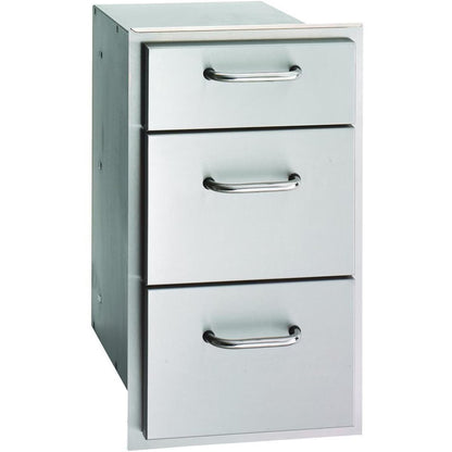 Fire Magic Premium Flush 14-Inch Triple Access Drawer With Soft Close