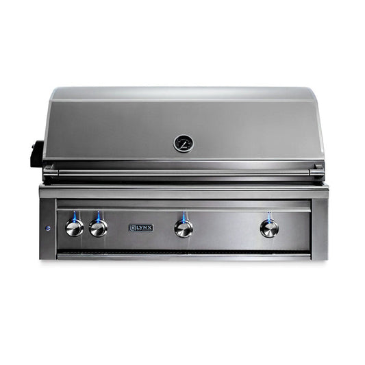 Lynx 42-Inch Built-In Professional Gas Grill with 2 Ceramic & 1 Trident Infrared Burners - L42TR