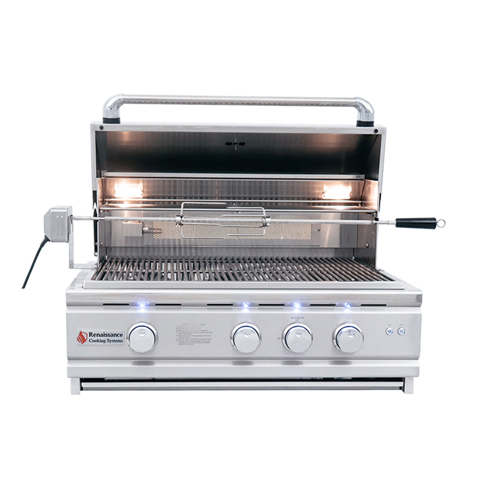 RCS - 30" Cutlass Pro Built-In Grill - RON30B