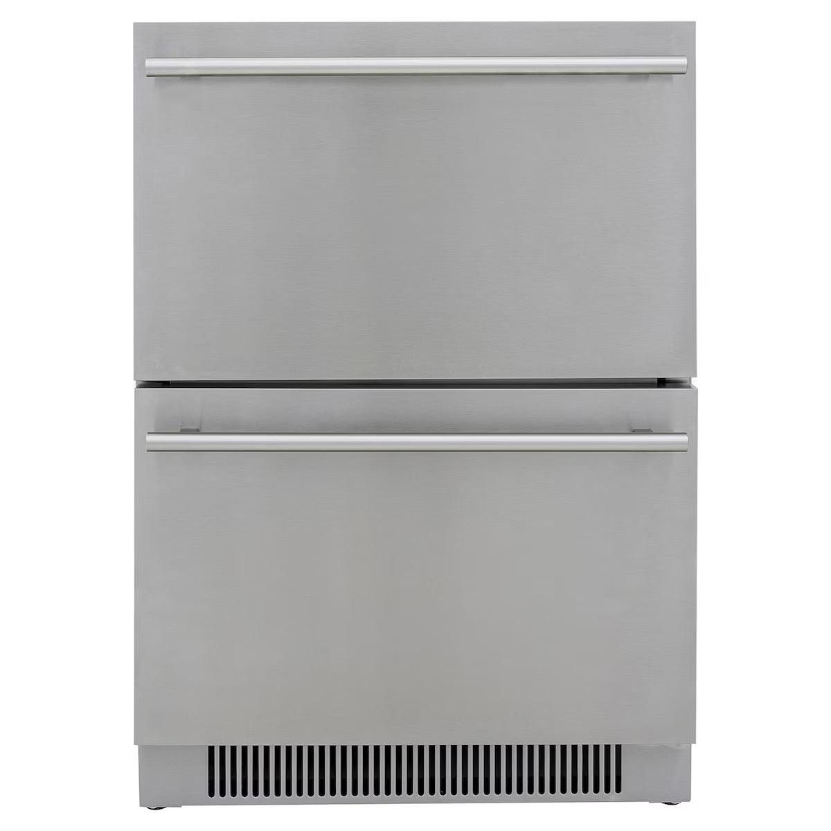 Blaze 23.5-Inch 5.1 Cu. Ft. Outdoor Rated Stainless Steel Double Drawer Refrigerator - BLZ-SSRF-DBDR5.1