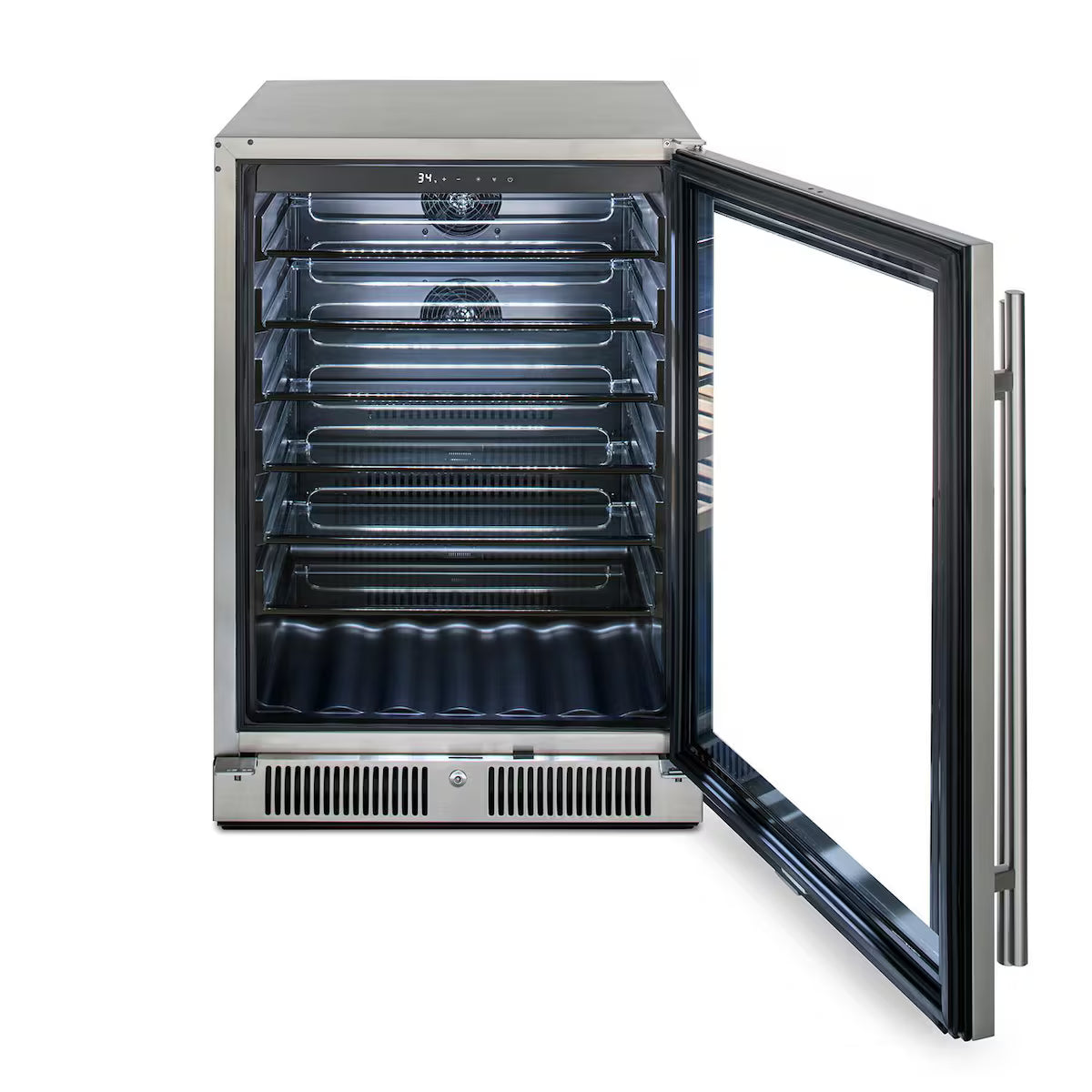 Blaze - 24-Inch 5.5 Cu. Ft. Outdoor Rated Beverage Cooler - BLZ-GDBEV-5.5