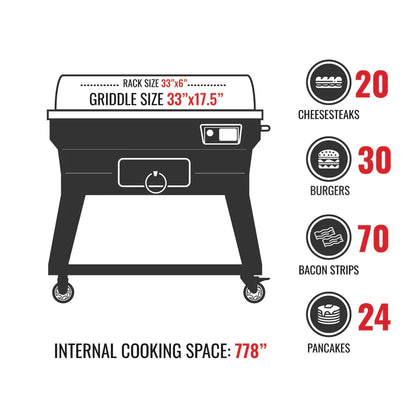 recteq - SmokeStone 600 Griddle