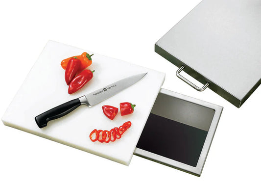 TrueFlame 14"x10" Trash Chute & Cutting Board with Lid - TF-TC-14-A