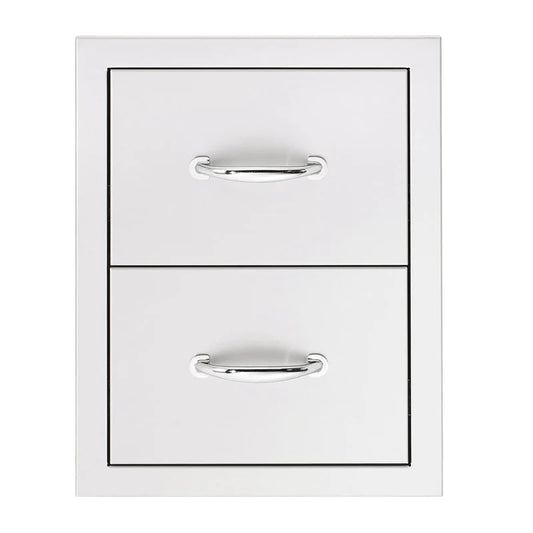 TrueFlame 17" Double Drawer - TF-DR2-17-A
