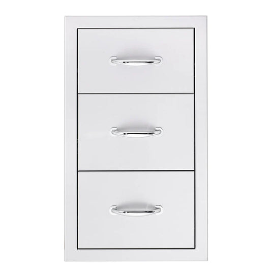 TrueFlame 17" Triple Drawer - TF-DR3-17