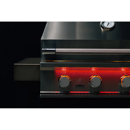 TrueFlame 40" 5 Burner Built-In Grill - TF40