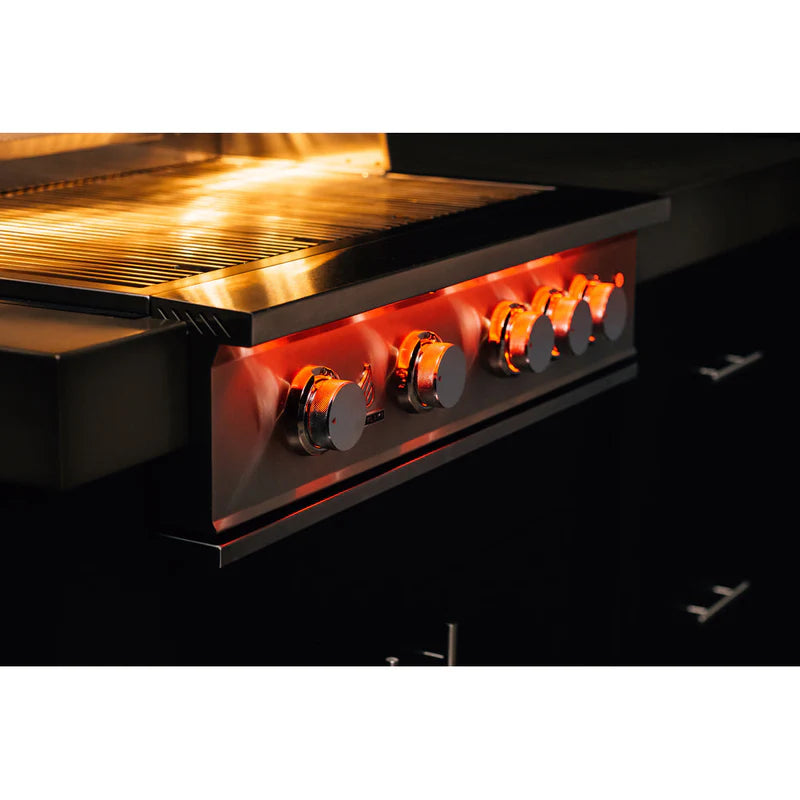 TrueFlame 40" 5 Burner Built-In Grill - TF40