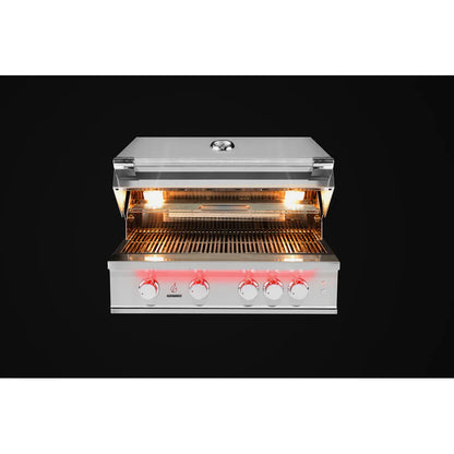 TrueFlame 40" 5 Burner Built-In Grill - TF40