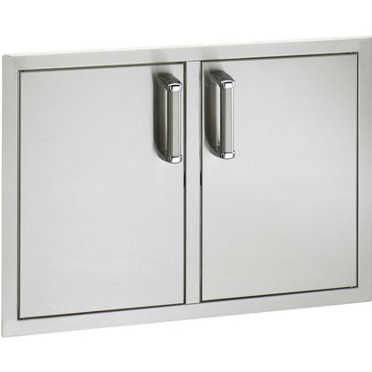 Fire Magic Premium Flush 30-Inch Double Access Door With Drawers And Propane Tank Storage With Soft Close