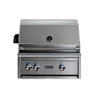 Lynx 27-Inch Built-In Professional Gas Grill with 1 Ceramic & 1 Trident Infrared Burner - L27TR