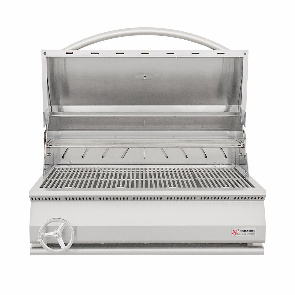 RCS - 32" Premier Built-In Charcoal Grill - RJCC32A