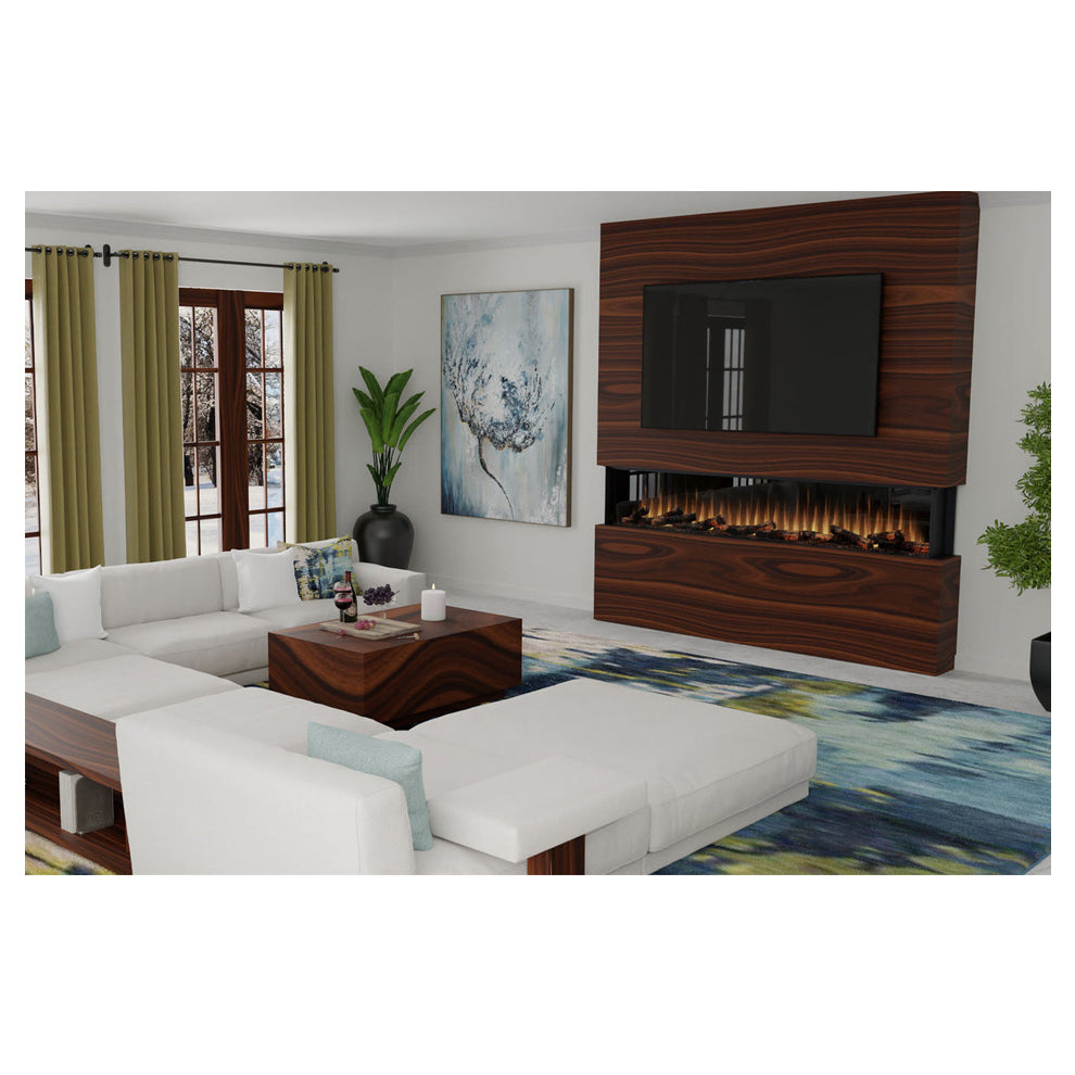 Dimplex Ignite Ultra 100-Inch Smart Linear Multi-Side View Built-In Electric Fireplace - ULT100