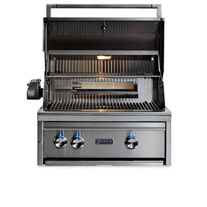 Lynx 27-Inch Built-In Professional Gas Grill with 1 Ceramic & 1 Trident Infrared Burner - L27TR