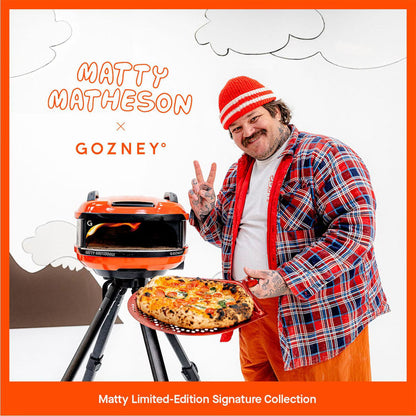 Matty Matheson x Gozney Limited-Edition Tread Propane Pizza Oven - Orange - GTPOGUS1225