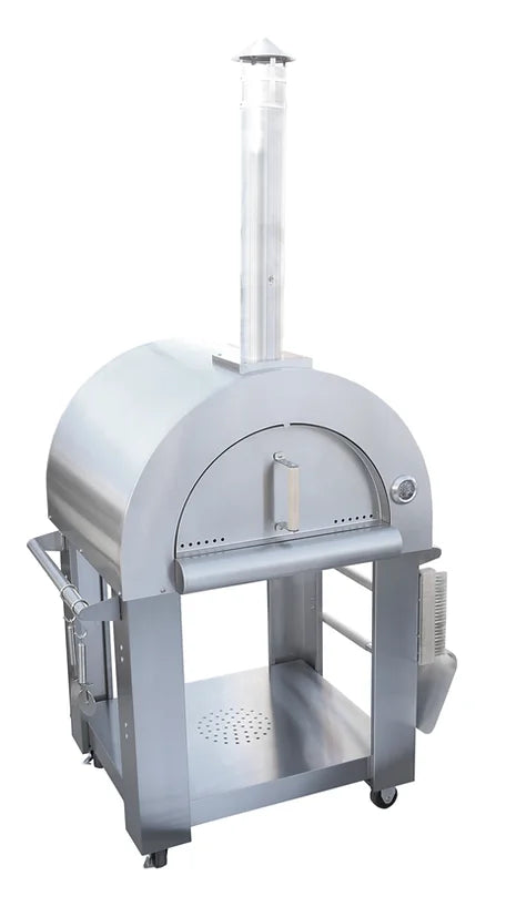 Kokomo 32” Wood Fired Stainless Steel Pizza Oven SKU: KO-PIZZAOVEN