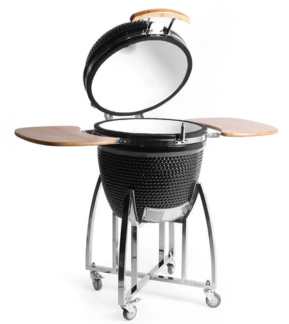 Kokomo 21 Inch Kamado Ceramic BBQ Grill SKU: KO-21-KAMADO