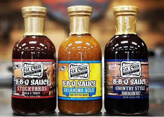 Elk Creek - BBQ Sauce 3 Pack