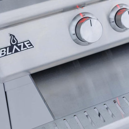 Blaze - 26-in Built-In Propane Outdoor Oven w/ Bluetooth Probes & Rotisserie - BLZ-LTE3OVN