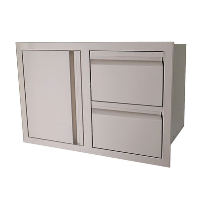 RCS - Doors - Double Drawers w/ Single Door - VDC1SC