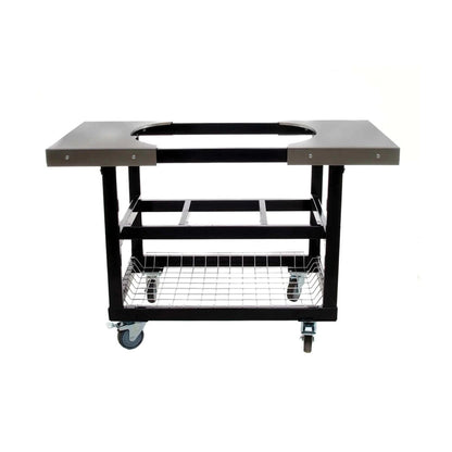 Primo Cart Base with Basket and Stainless Side Shelves