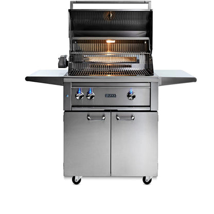 Lynx 30-Inch Professional Gas Grill On Cart with All Trident Infrared Burners - L30ATRF