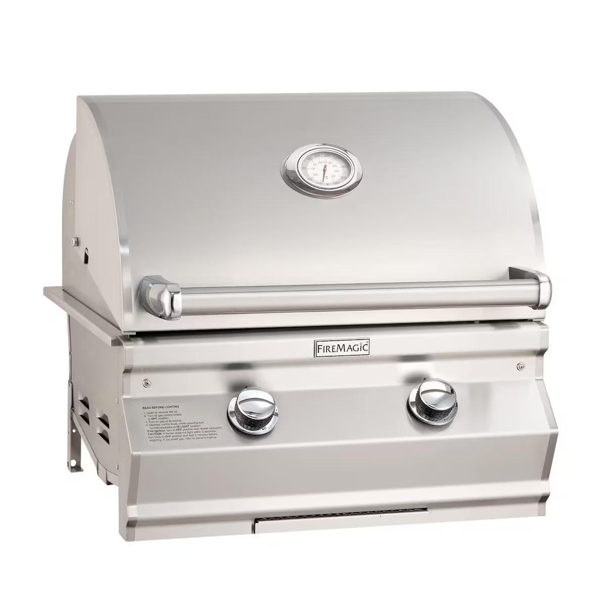 Fire Magic Choice C430I 24-Inch Built-In Natural Gas Grill With Analog Thermometer