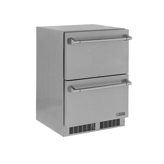 Lynx 24-Inch Two Drawer Refrigerator - LN24DWR