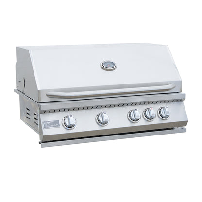 Kokomo Island - Aruba BBQ with Built In BBQ Grill Side Burner and Refrigerator