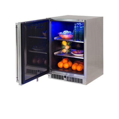 Lynx 24-Inch Professional Outdoor Refrigerator - LN24REFL/R