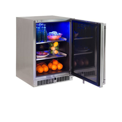 Lynx 24-Inch Professional Outdoor Refrigerator - LN24REFL/R