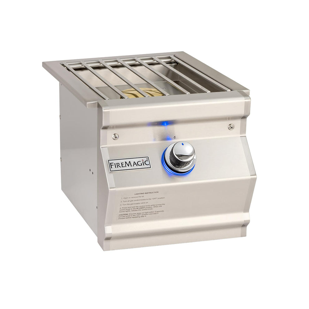 Fire Magic Aurora 15,000 BTU Built-In Gas Single Side Burner