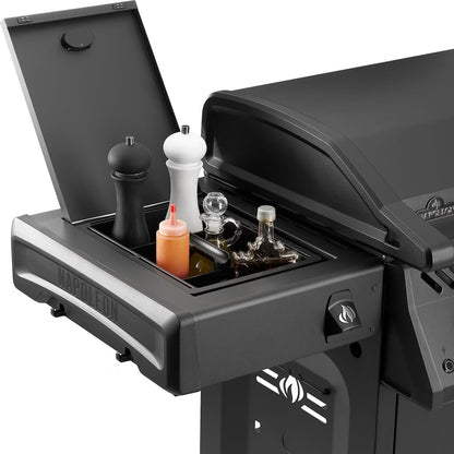 Napoleon Rogue PRO Phantom 30-in 4 Burner Propane Griddle - RP30FTPK-PHM