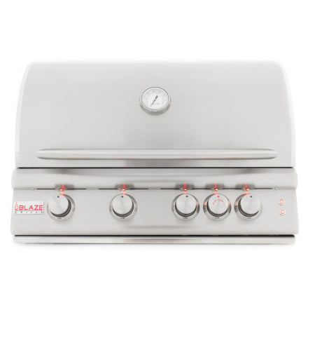 4 Burner Blaze LTE Grill with Lights (32")  BLZ-4LTE2