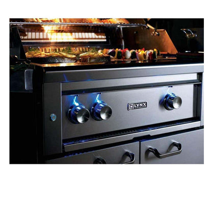 Lynx 36-Inch Built-In Professional Gas Grill with All Trident Infrared Burners - L36ATR