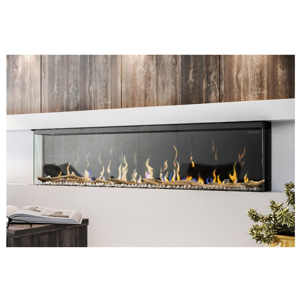 Dimplex IgniteXL Bold 74" Smart Linear Multi-Side View Built-In Electric Fireplace - XLF7417-XD