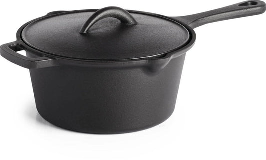 Napoleon - Cast Iron Sauce Pan with Lid