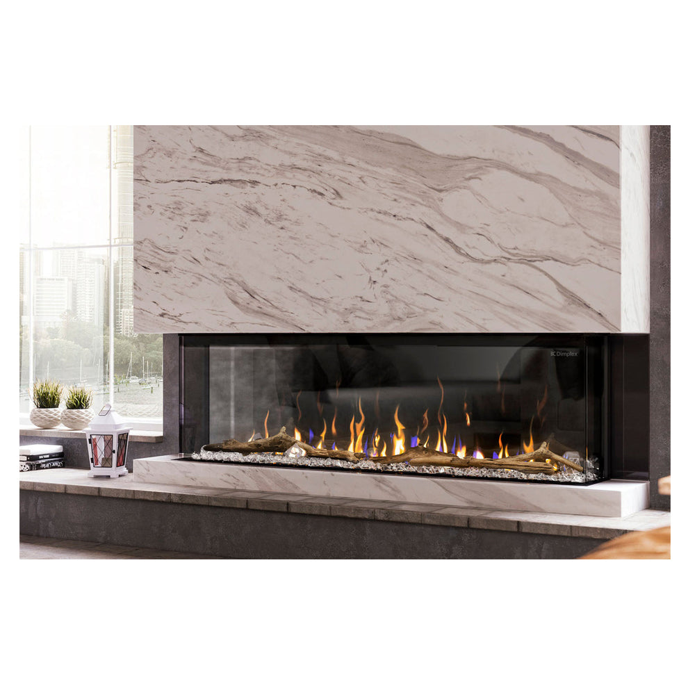 Dimplex IgniteXL Bold 60" Smart Linear Multi-Side View Built-In Electric Fireplace - XLF6017-XD