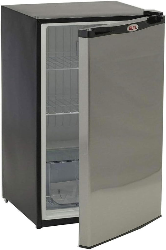 Bull Compact Refrigerator, 4.5 cu. ft, Metallic Grey (SKU: 11001)