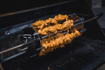 Napoleon - Rotisserie Shish-Kebab Skewer Set with Removable Skewers