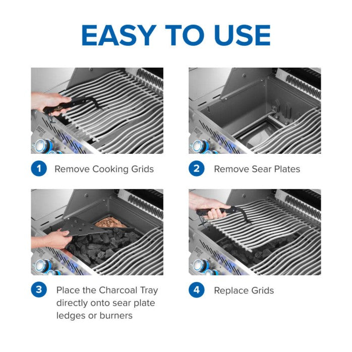 Napoleon - Cast Iron Charcoal and Smoker Tray