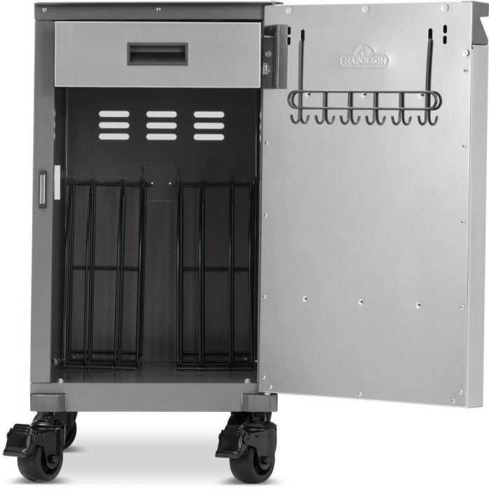 Napoleon - Prestige® Under Grill Storage Two Carts