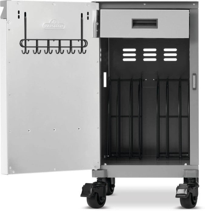 Napoleon - Prestige® Under Grill Storage Two Carts