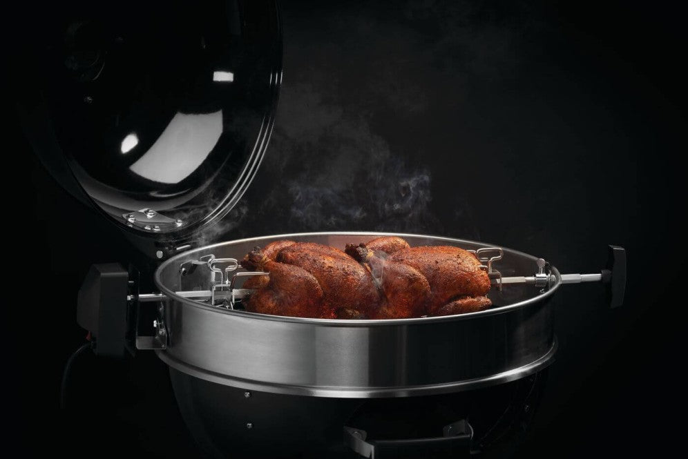 Napoleon - Commercial Grade Rotisserie Kit for PRO Charcoal Kettle 22 and 18-inch Grills