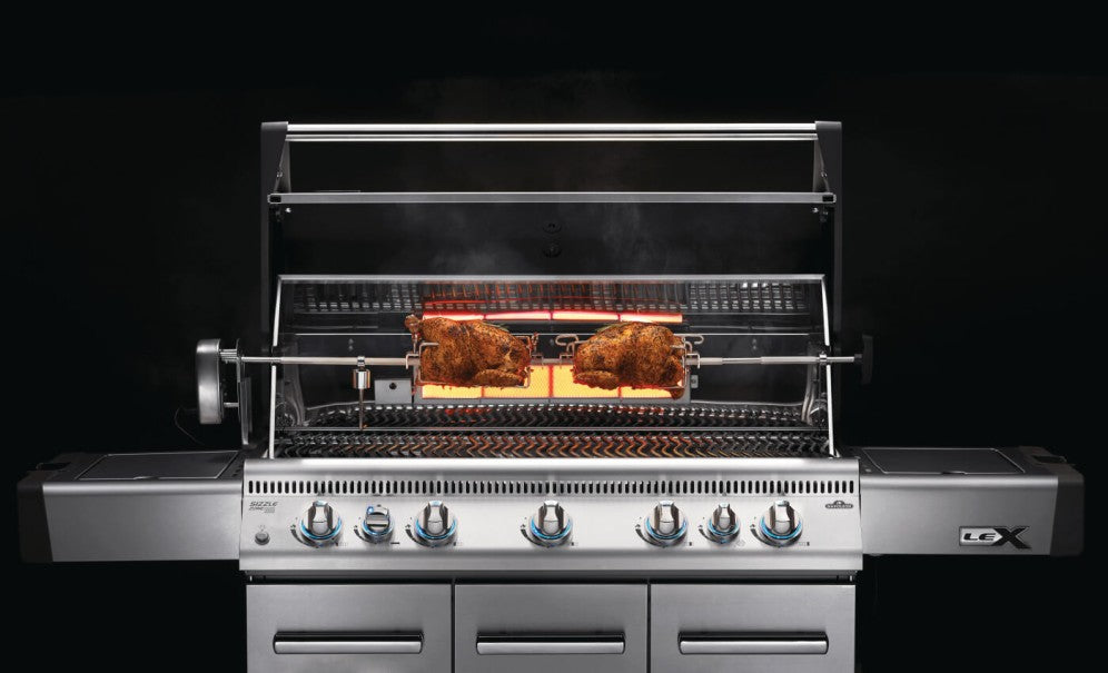 Napoleon - Commercial Grade Rotisserie Kit for Charcoal PRO Grill (PRO605CSS)