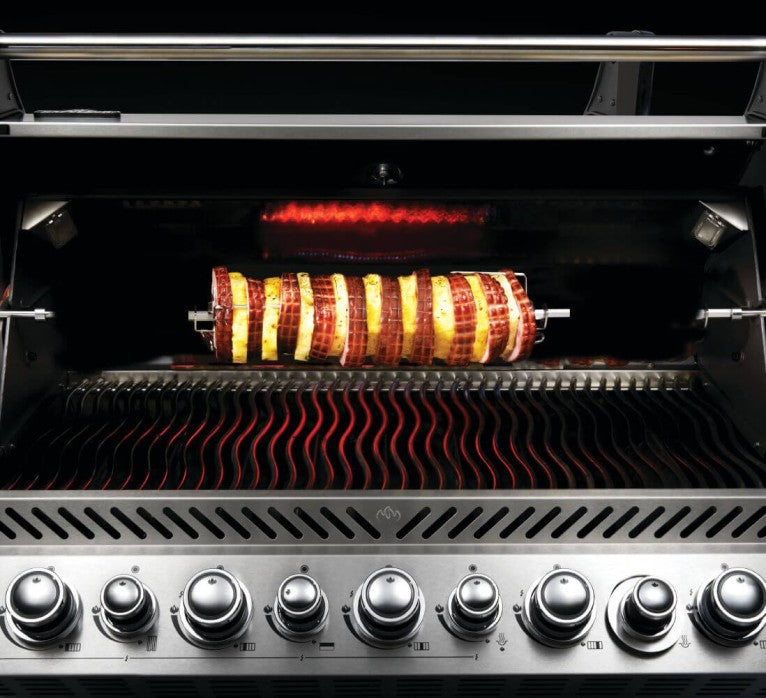 Napoleon - Commercial Grade Rotisserie Kit for Charcoal PRO Grill (PRO605CSS)