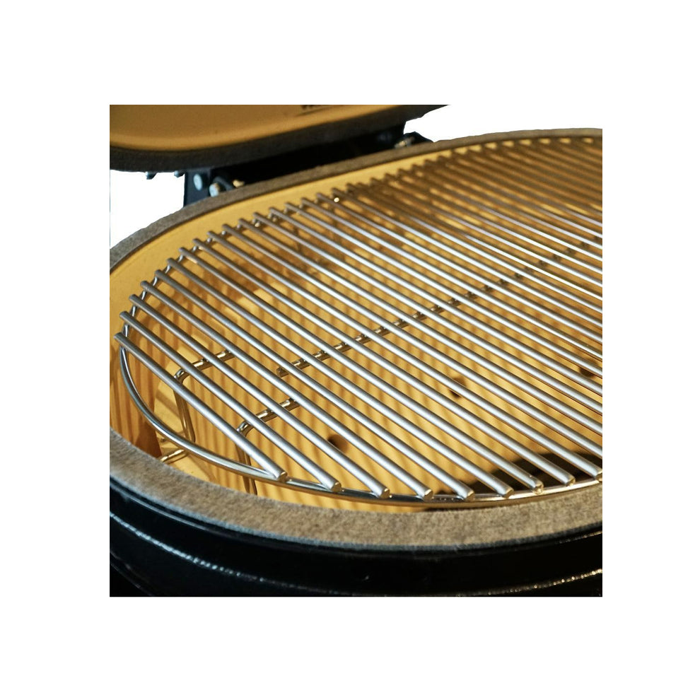 Primo All-In-One Oval LG 300 Charcoal Ceramic Kamado Grill - PGCLGC