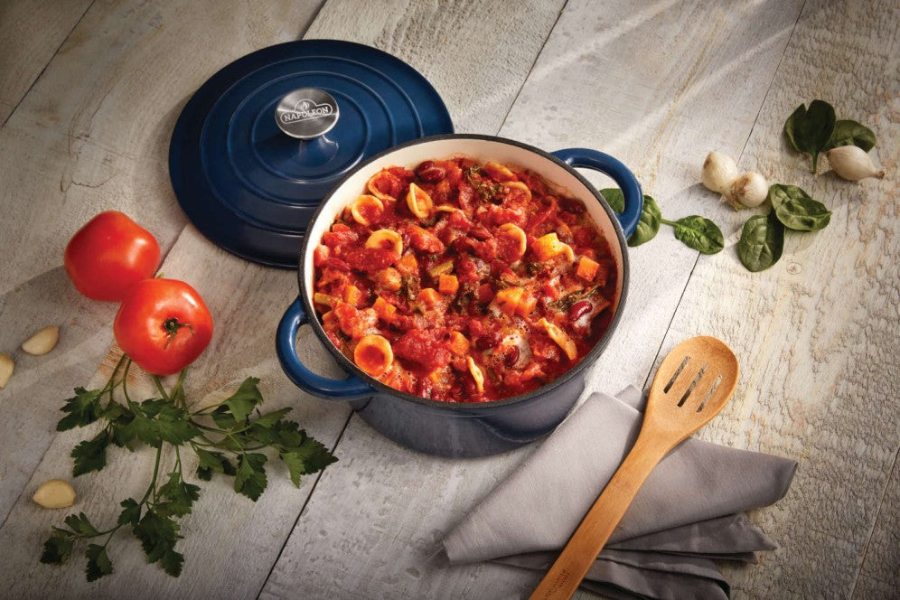 Napoleon - Cast Iron Round Casserole Dish