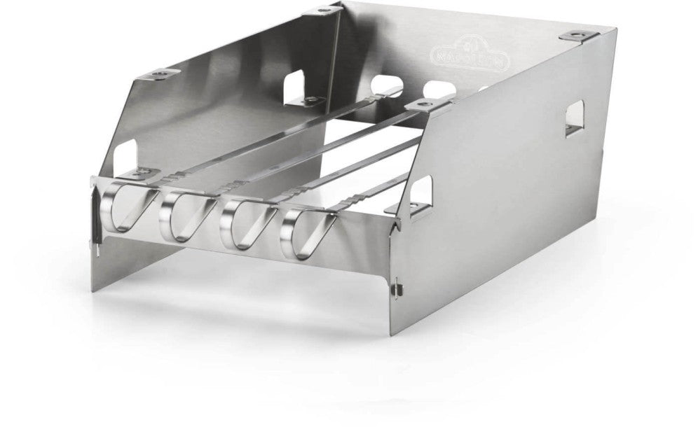 Napoleon - Side Burner Windshield - Large with Skewer Rack