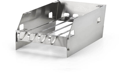 Napoleon - Side Burner Windshield - Large with Skewer Rack
